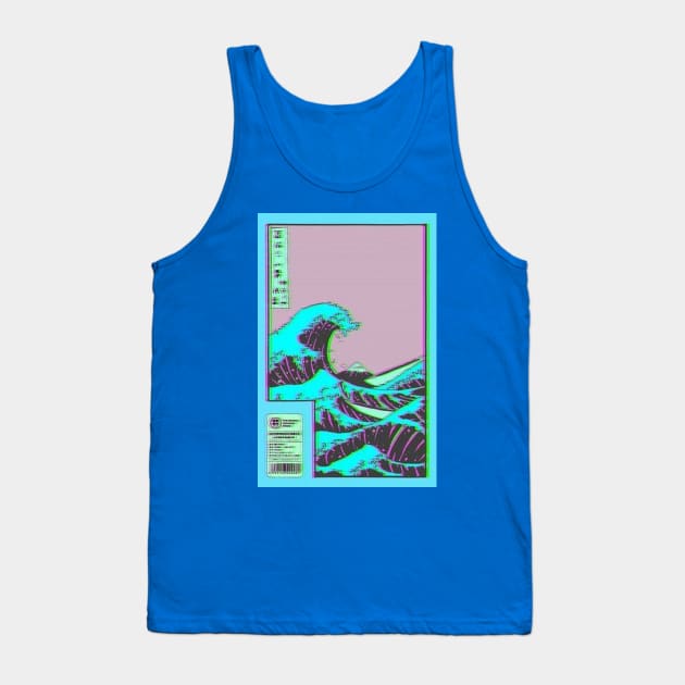 vaporWAVE Tank Top by isarol